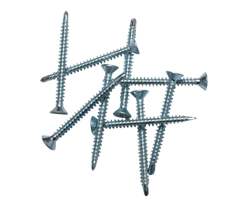 Window drilling screw,white zinc