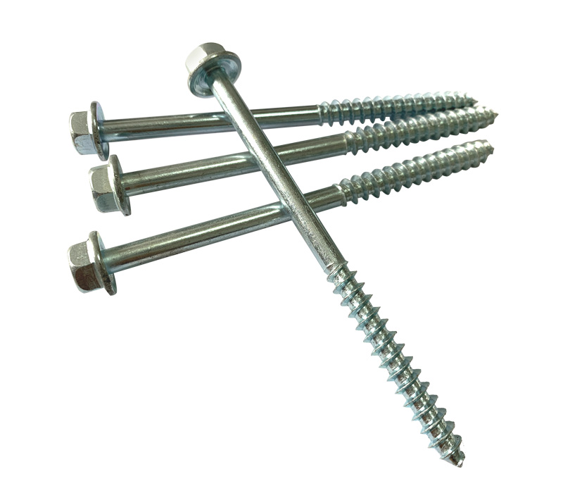 Hex washer head wood screw