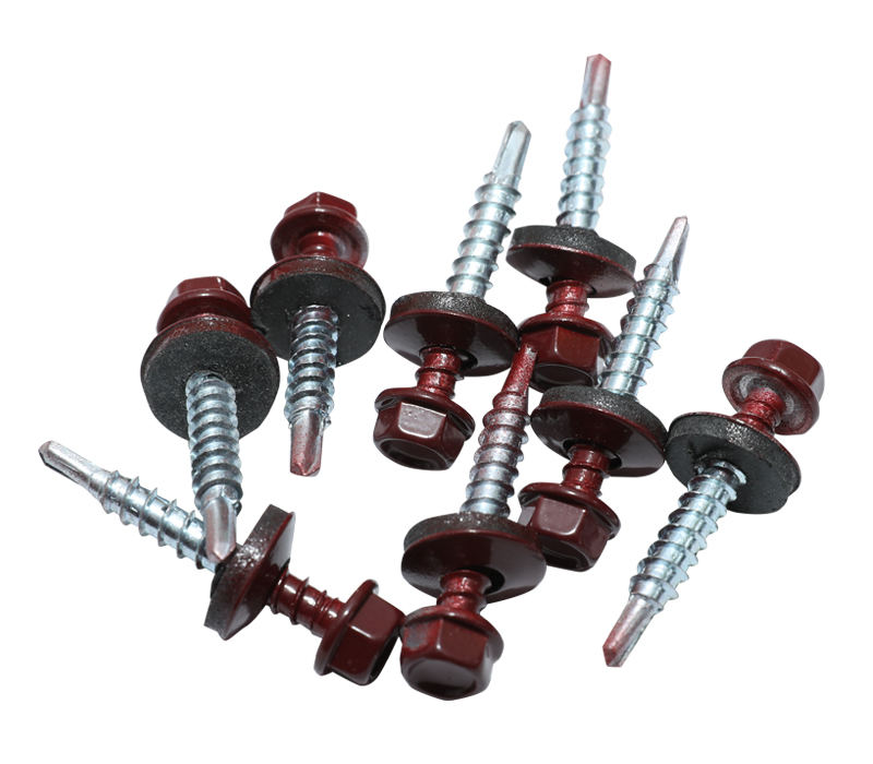 Roofing screw,color hex head,self drilling